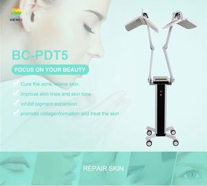 PDT ledde syre hudf￶ryngring ansiktsljus maskin/fototerapi hudv￥rd/7 f￤rger lampor Bio-Light Therapy Beauty Machine