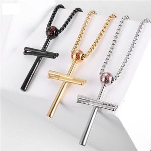 Pendant Necklaces Fashion Crystals Cross Square Pendent European Dog Tag Charm Chain Necklace