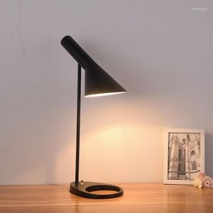 Table Lamps Nordic Led Bedside Lamp Glass Lampara Mesa Noche For Bedroom Dining Room Bed