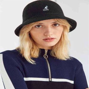 Ballkappen Kangol Bermuda Casual Unisex Bucket Classic Dome Fisherman Hat Black Kangaroo Basin Sports Leisure Designer Y1227221j