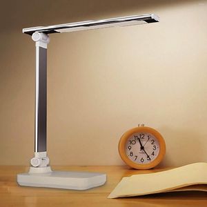 Table Lamps LED Desk Lamp Eye-Caring Dimmable Touch Control Soft Light Three Levels Dimming Warm White Bedside For Office Computer Work