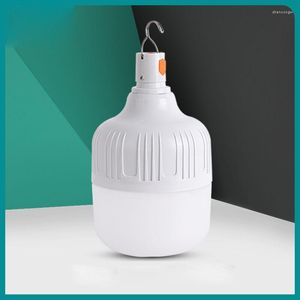 Lampadina di emergenza Lampada da terra per mercato notturno Lampada da campeggio esterna Ricarica Illuminazione wireless USB Risparmio energetico