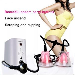 Direkt resultat Uppv￤rmning av br￶stf￶rstoring av bantning Vakuum Maskin Metall Vakuumkoppar Pumpar Terapi Koppning Massager Butt Enhancer Buttock Lyft