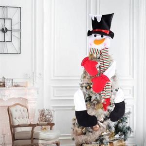 Christmas Decorations Decoration Scarf Snowman Santa Standing Doll Tree Party Year