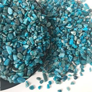 7-9 cm naturale blu apatite burattato cristallo oggetti decorativi pietre ornamento lucido