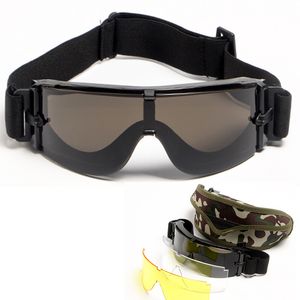 Outdoor Eyewear X800 Wind Mirror Color Pinerial Packed Outdoor Tactical Glasses Stop Optical