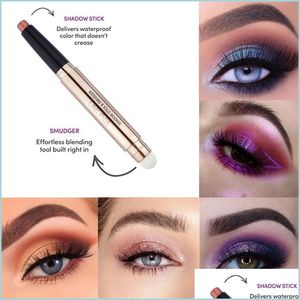 Eye Shadow 12 Colors Eyeshadow Pen Beauty Highlighter Matte Color Soft Texture Eye Shadow Pencil With Building Tool Drop Delivery 20 Dhoac