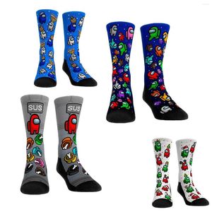 Men's Socks Custom Picture Print Personalized Design Men Women Funny DIY Gaming Sport Amazon FBA Label Drop Supplier