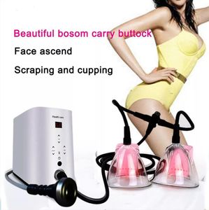 Professional Heating Breast Enlargement slimming Vacuum Machine Metal Vacuum Cups Pumps Therapy Cupping Massager Butt Enhancer Buttock Lifting