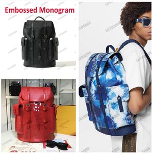 YK Christopher MM Backpack Bag 남성 디자이너 Nigo Backpacks 3D 페인트 점 인쇄 대기업 Yayoi Kusama 2023 서류 가방 노트북 남성용 야외 가방