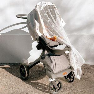Chair Covers Baby Stroller Mosquito Net Sunshade Sunscreen Windproof Artifact Proof Curtain Cover Cloth