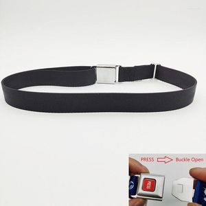 Celra Segurança do carro Seat Belt Buckle Kid Belt 2022 Faculdades de moda Fácil para meninos Ajuste a cintura de lona Ajusta Jeans High Qual qual