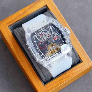 Business Leisure RM35-02 Automatyczny zegarek mechaniczny Współczynnik węglowy Hollow Tape Mężczyźni