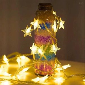 ストリングスUSB LED STAR STRING LIGHT 3M 20LEDS DC 5V FAIRY LIGHTS OUTDOORクリスマスホリデーウェディングパーティーの装飾照明