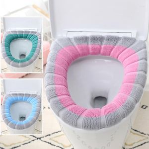 Toilet Seat Covers Cushion With Plush Cover For Household Thick All-weather Universal