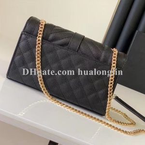 Genuine leather woman bag handbag purse original box ladies clutch wallet card holder fashion designer