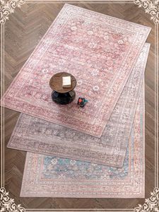 Dywany europejski dywan w salonie Turcja różowa sofa stolik kawowy mat dywan sypialnia dekoracja domowa perska