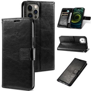 Leather Phone Cases For Iphone 15 14 13 12 11 Mini Plus Max X XR XS 8 7 Wallet Crazy horse Case Stand with Card Slots