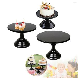 Bakeware Tools Cake Stand Home Party Display Wrought Iron Tray Afternoon Tea Desktop Plate Fruit Snack Holder Birthday Wedding Decoration