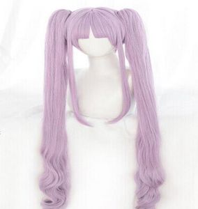 شهيرة أنيمي Cosplay تدرج الشعر Harajuku Sweet Girl Wigs 110cm