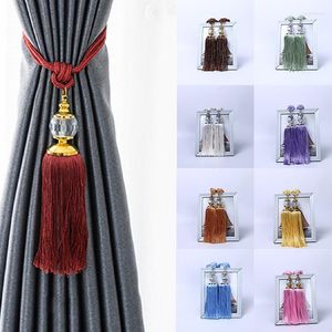 Home Decor 1PC Curtain Tiebacks Tassel Clips Rope Tie Backs Holdbacks Decorative Holder Accessories For Drape