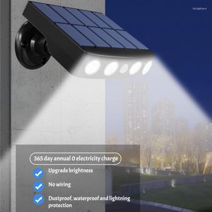 Lampa słoneczna Wodna Woda Decor Lights Smart Constor Corridor Light Surveillance Street Street Outdoor Garden Akcesoria ogrodowe
