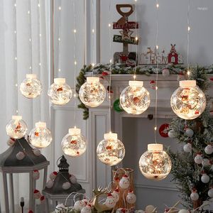 Strings Fairy Lights 8 Modos Led String Garland Christmas Wish Ball Light para árvore Home Garden Wedding Party Outdoor Indoor Decoration