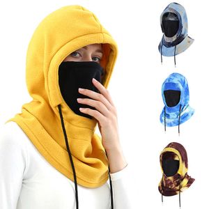 Máscaras de bicicleta máscara de ciclismo Capling de ciclismo Homens à prova de vento FECE Balaclava Máscara facial para caminhada Ski Bicyc Motorcyc Neck Warmet Hat Hat L221014