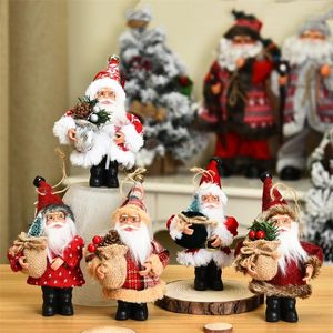 Juldekorationer tr￤d ornament glad jultomten claus docka leksaksdekoration uts￶kt f￶r hem xmas 2022 lyckligt ￥r barn g￥va