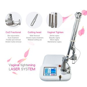 co2 fractional laser machine for face stretch marks moles wart removal beauty machine portable
