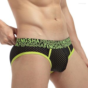 Mutande Mens Mesh Slip Sexy Men Underwear U Pouch Cueca Men's 2022 Brand