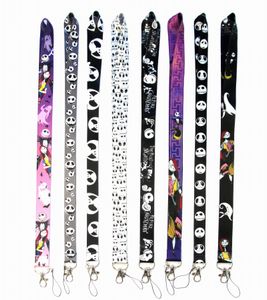 Nightmare Before Skull Jack Weihnachten Halloween Lanyard für Schlüssel Telefon Hängeseil USB Ausweis Ausweishalter Schlüsselanhänger Zubehör