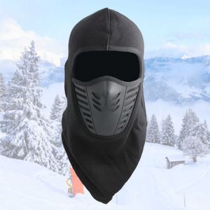 Bisiklet Kapakları Maskeler Kış Rüzgar Geçirmez Breathab Sports Full Maske Kayak Balaclava Bike Yüz Kapağı Termal Baş Sıcak Şapka Başlık Bisiklet Maskesi Kapak L221014