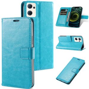 Leather Phone Cases For OPPO Reno 7 K10 K9 A57 A76 A96 A36 A16K A16E Pro 5G Wallet Crazy horse Case Stand