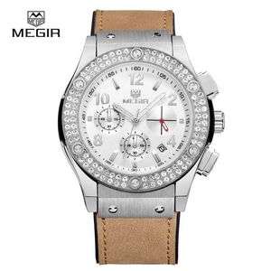 Wristwatches New Arrivals Big Sales Style Factory Direct Megir Meager Mens Womens Threeeye Waterproof Sports Fashion Free