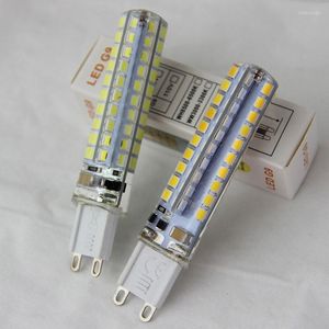 -2835-80d 9W AC 110V 220V 240V G9 Lâmpada de lâmpada LED SMD 2835 Substitua 40/60W Halogen