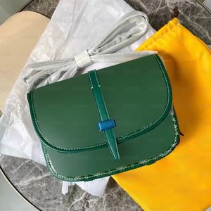 Briefträgertaschen Geldbörsen Kartenhalter Umschlag Umhängetaschen Münzen Männer Drucken Echtleder Flip Schultertaschen Geldbörse Handtasche Designertasche Belvedere Messenger