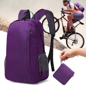 Yürüyüş çantaları depolama çantası yeni katlanır sırt çantası açık yürüyüş çantası su geçirmez seyahat sırt çantası l221014