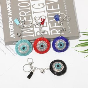 Sıcak sondaj kristal göz anahtarı moda Japon ve Kore çantaları pubsel anahtarchians kolye karikatür mücevher aksesuarları hediye