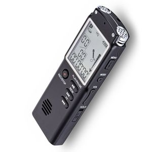 Digitale spraakrecorder GB16GB32GB Hoogwaardige audio Een sleutelslotscherm Telefoonopname Real Time Display met MP3 speler