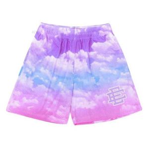 Men's Shorts Mens Ee Basic Multicolor Pink Clouds Running Fitness Breathable Quick Dry Summer Gym Workout Male Mesh Shortsmen's