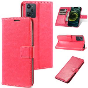 حالات الهاتف لـ Oppo Reno 7 K10 K9 A57 A76 A96 A36 A16K A16E PRO 5G Walleme Wallet Wather مع فتحات بطاقة Crazy Horse Case