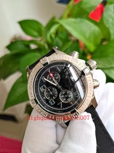 high-quality Watch New Version Men's Fashion Wristwatches watches VK Quartz Chronograph Working 47mm Black Dial Nylon strap Excellent Wristwatches