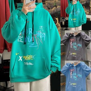 Erkek Hoodies Sweatshirt Erkek Hip Hop Punk Sokak Sokak Giysesi Günlük Moda Kıyafetleri Kore tarzı kapüşonlu 3 Stil