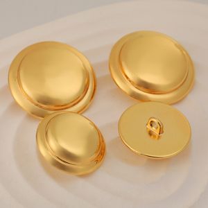 Simple Style Smooth Round Buttons for Sweater Coat Jacket Metal Diy Sewing Button 20/25mm