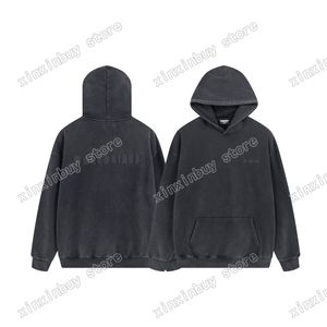 Xinxinbuy 남자 디자이너 까마귀 스웨터 백 서한 자수 파리 라운드 넥 여자 검은 자주색 옐로우 xs-2xl