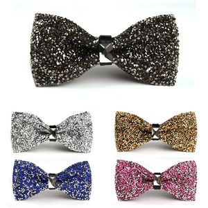 Sparkly Diamond Bow Ties Slips Festival Party Decoration Bowknot Wedding Fashion Accessories