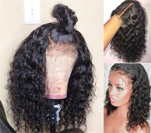 Transparent hd 360 full Lace Frontal Wigs Glueless Wave human Wigs Short Bob Natural Hairline with Baby Hair For Black Women per plucked Diva1