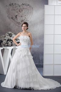 Abito da sposa 2022 Abbigliamento da interni per le donne Marchio su misura Taglia/colore Abito da sposa Strascico Abiti bianchi