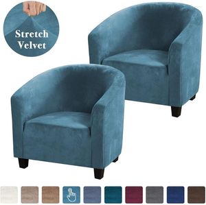 Stol t￤cker plysch sammet klubb ensit f￥t￶ljer f￥t￶ljer stretch soffa soffa
